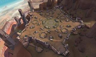 五军对决地图的形状